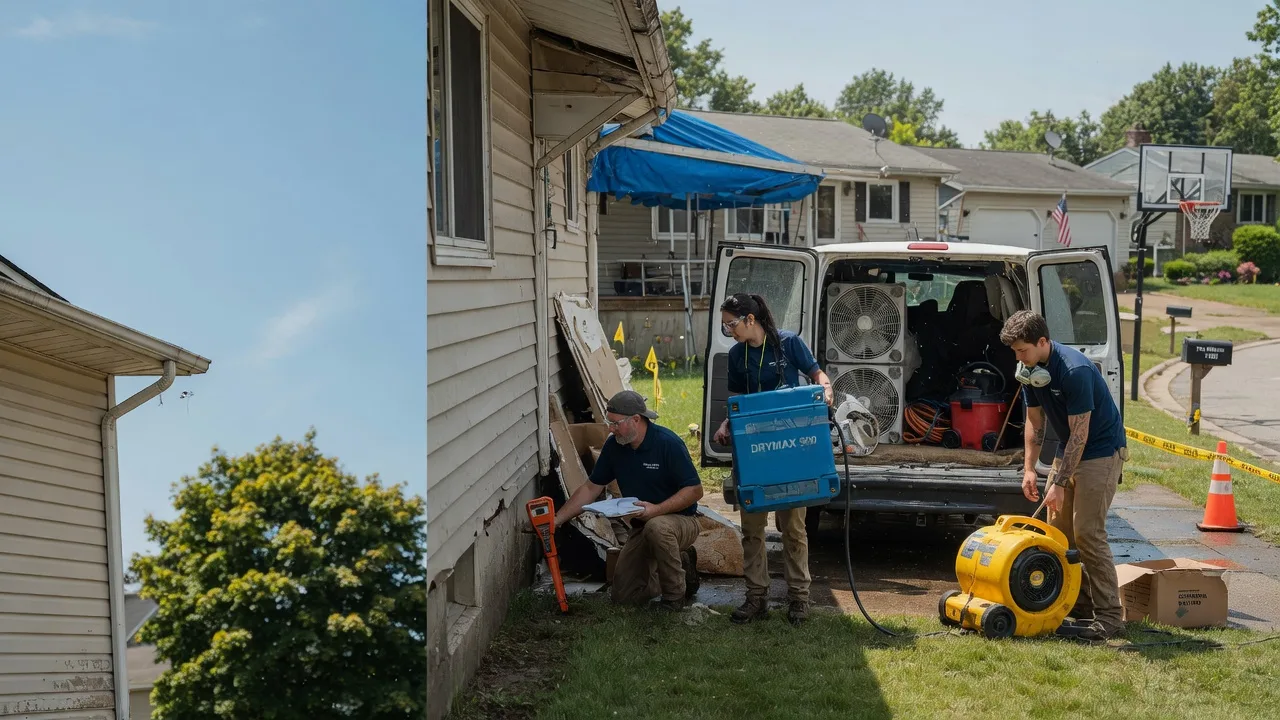 Ceiling Leak Cleanup in Pittsboro, IN near me