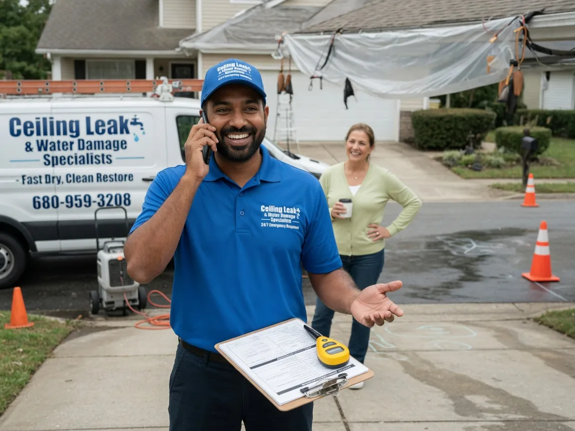 Ceiling Leak Cleanup Pittsboro, IN FAQs